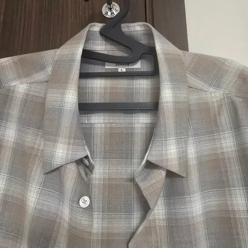 [BUNJANG] LEHAVE Check Pattern Shirt (Size L) / 르아브 셔츠 L 사이즈