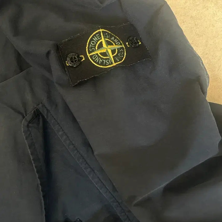 [BUNJANG] Stone Island Light Cotton Nylon Twill Windbreaker Jacket / 스톤아일랜드 라이트코튼 나일론트윌 바람막이 자켓