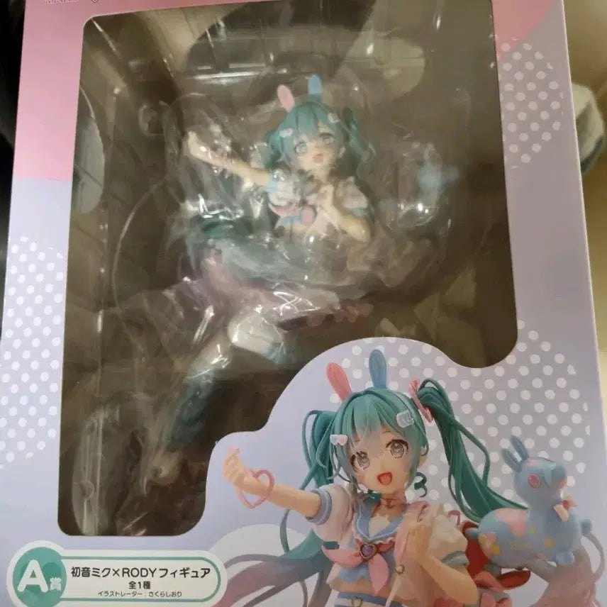 [BUNJANG] Hatsune Miku X Rody Figure A Prize / 하츠네 미쿠 X RODY 피규어 로디미쿠 A상