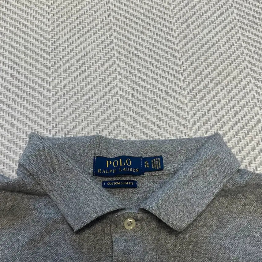 [BUNJANG] Polo Ralph Lauren Big Pony Grey Long Sleeve Polo Shirt XL / 빅포니 팝니다