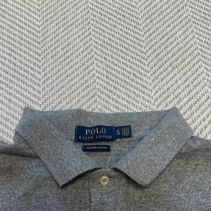 [BUNJANG] Polo Ralph Lauren Big Pony Grey Long Sleeve Polo Shirt XL / 빅포니 팝니다