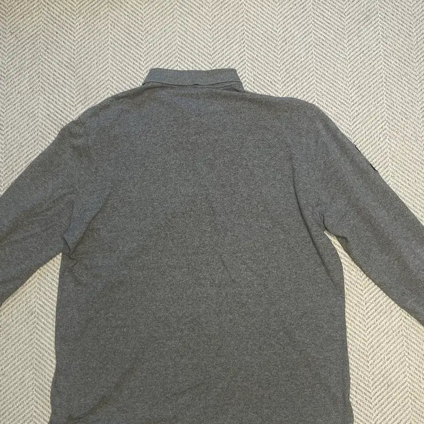 [BUNJANG] Polo Ralph Lauren Big Pony Grey Long Sleeve Polo Shirt XL / 빅포니 팝니다