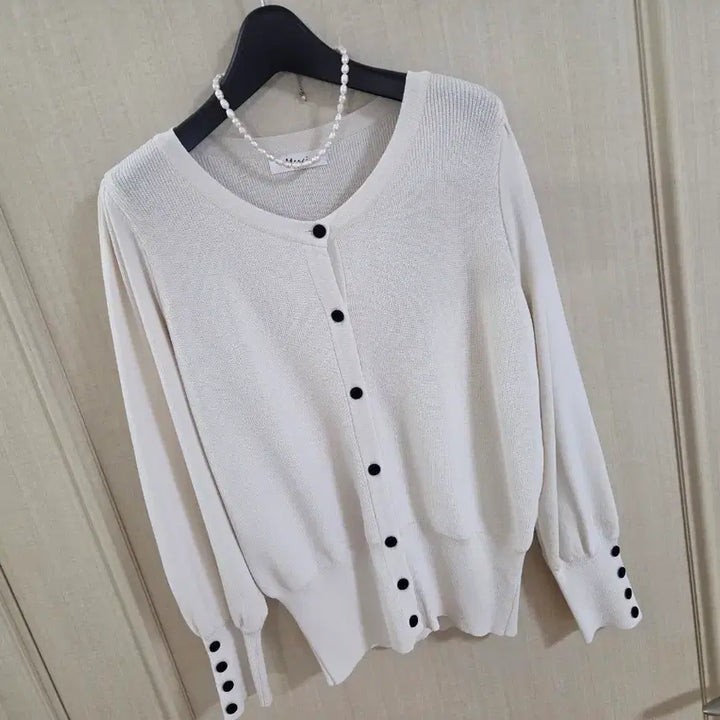 [BUNJANG] Merci Luxurious Puff Cardigan / 메르시 고급스런 퍼프가디건