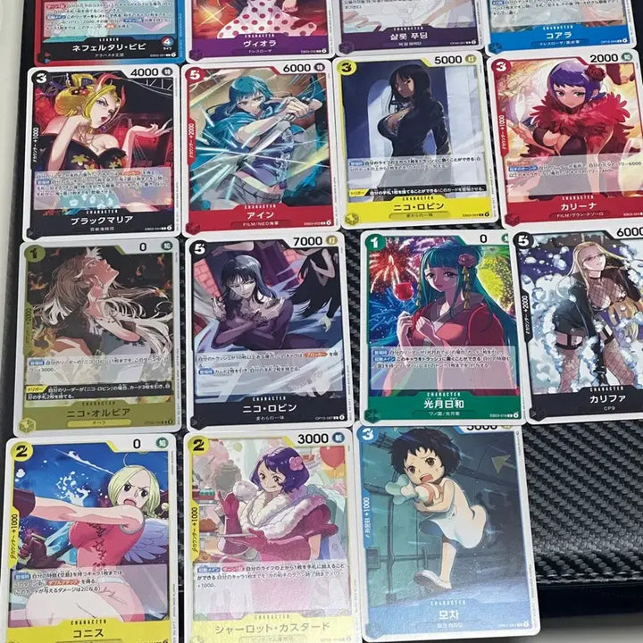 [BUNJANG] One Piece Female Character Trading Card Bundle - 15 Pieces / 일판 원피스 카드 여캐 일괄 15개