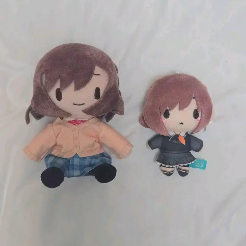[BUNJANG] Project SEKAI Shinonome Ena Uniform Sitting Plush + Old Unit Outfit Plush Bundle Set / 프세카 시노노메 에나 교복 앉은 후와 누이 +구유닛복 누이