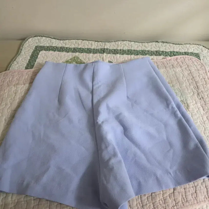 [BUNJANG] Zara Lavender Cropped Pants / 자라 연보라색 숏 팬츠