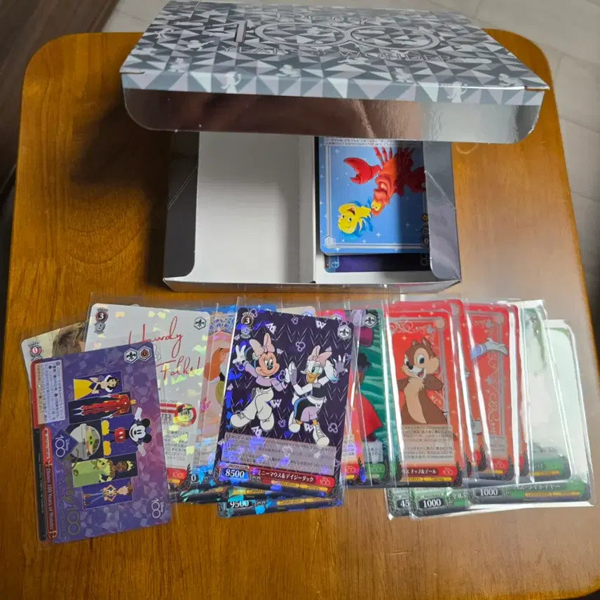 [BUNJANG] Disney 100th Anniversary Hologram Card Bundle / 디즈니 100주년 디즈니 카드 홀로그램 24장 일괄 판매