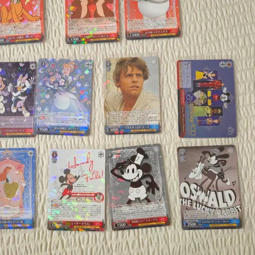 [BUNJANG] Disney 100th Anniversary Hologram Card Bundle / 디즈니 100주년 디즈니 카드 홀로그램 24장 일괄 판매
