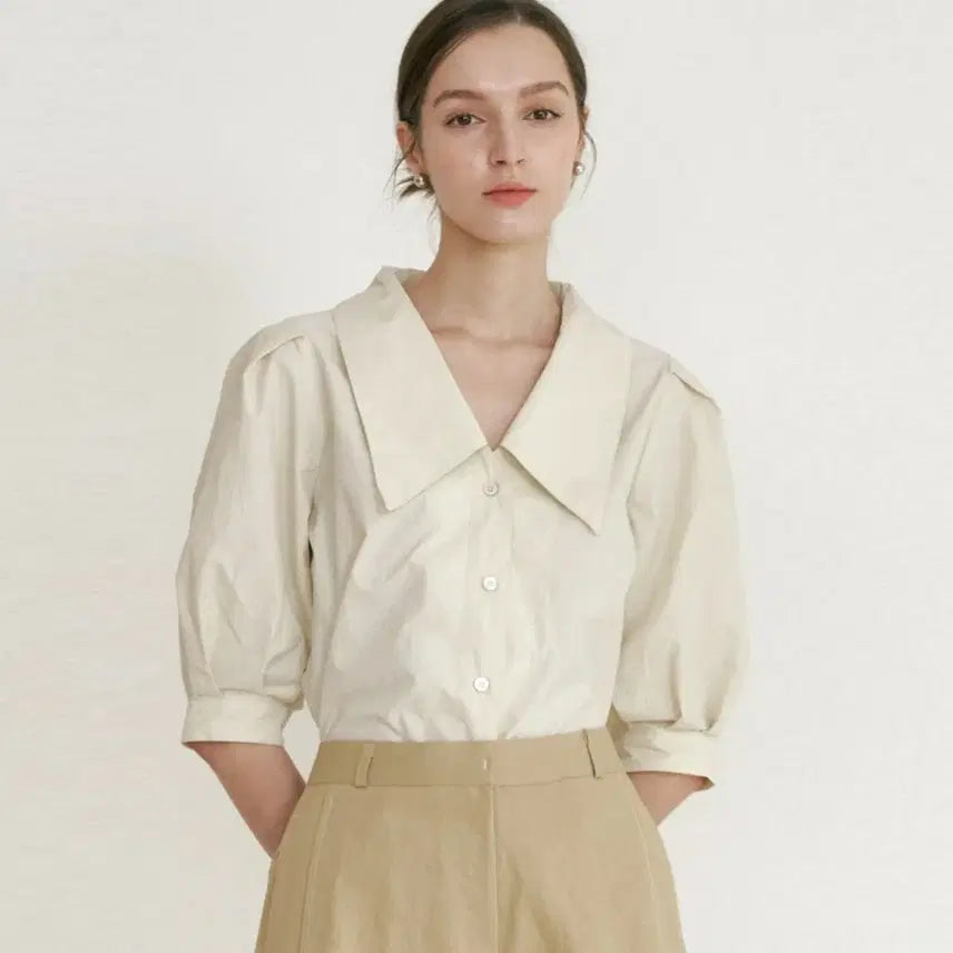 [BUNJANG] Ourcomos Puff Blouse / 아워코모스(Ourcomos) 퍼프블라우스 프리사이즈