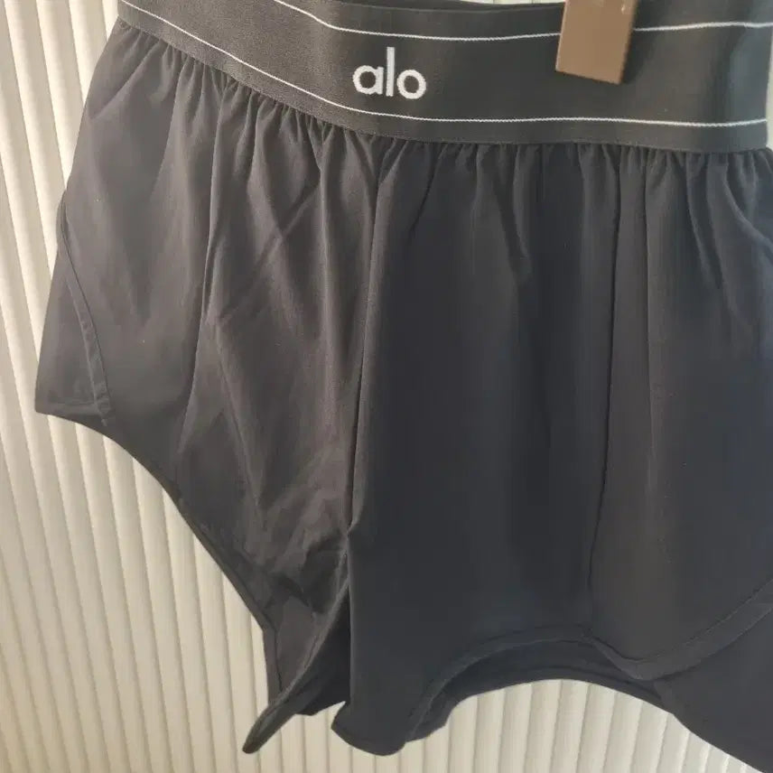 [BUNJANG] ALO Match Point Shorts Black / 알로 매치 포인트 쇼츠 반바지 블랙M