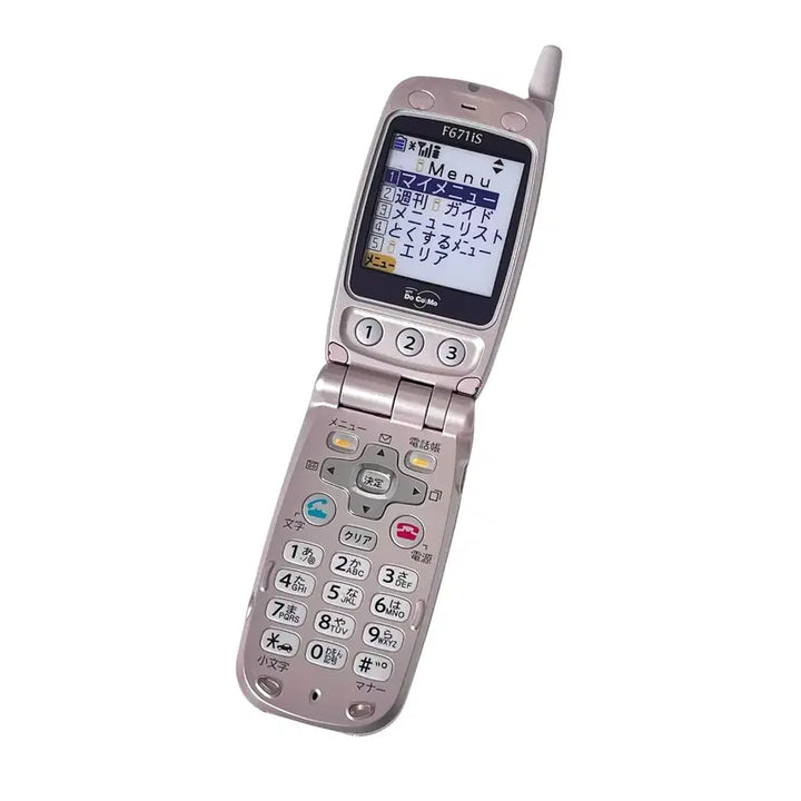 [BUNJANG] Docomo Rose Gold Mockup Flip Phone Y2K Pink / 민트 블루 목업폰 폴더폰 일본 도코모 핸드폰 휴대폰 모형폰 y2k