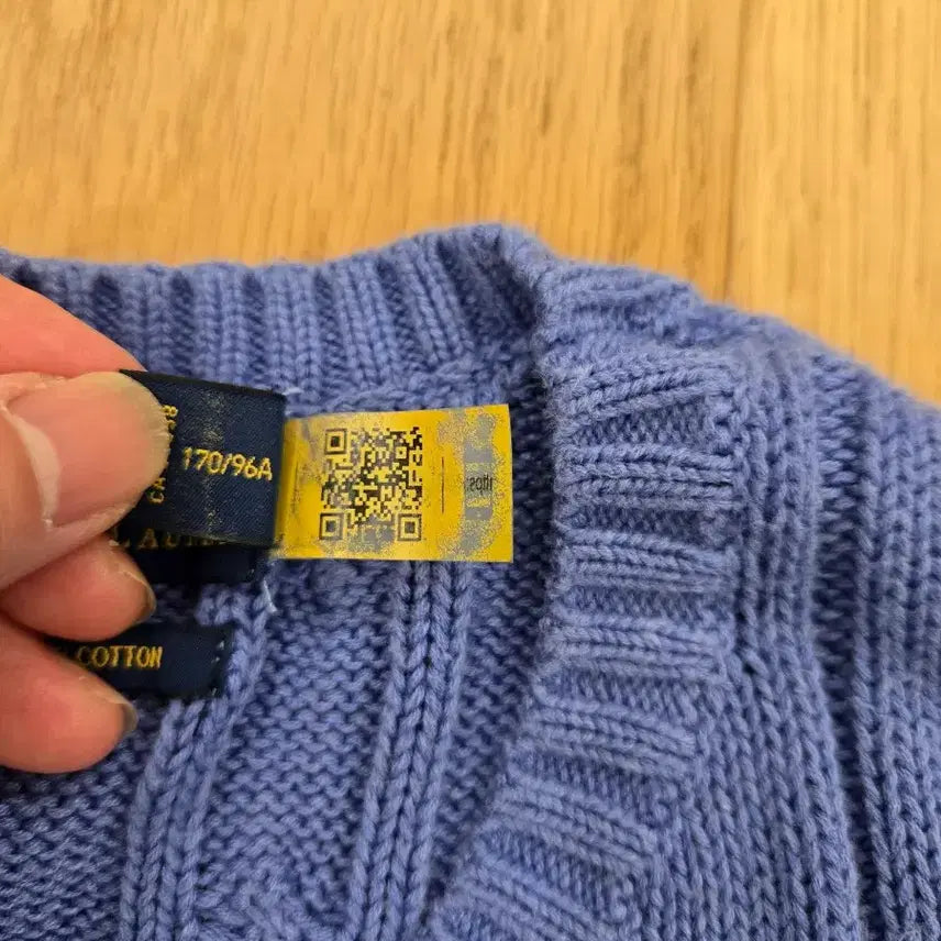 [BUNJANG] Polo Ralph Lauren Knit Short Sleeve Polo Shirt L / 폴로니트 반팔 L