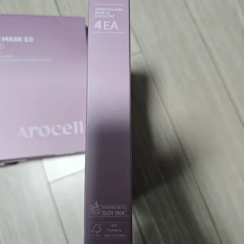 [BUNJANG] Arocelle Super Collagen Mask (4 Sheets) / 아로셀 슈퍼 콜라겐 마스크 4개입