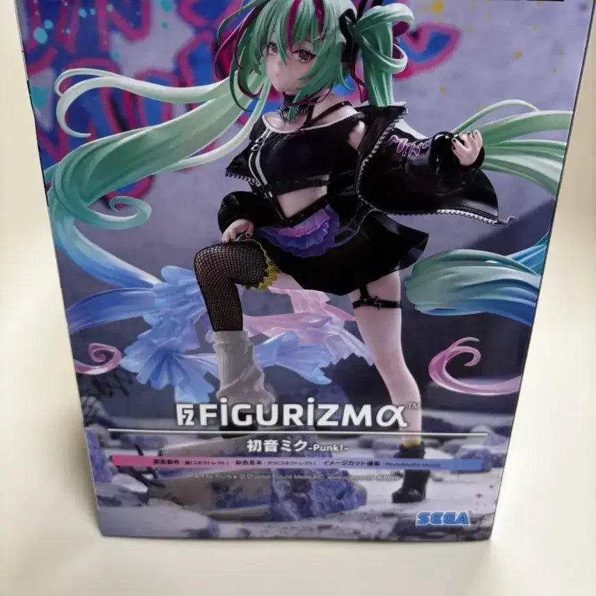[BUNJANG] Hatsune Miku Punk Figure (Sealed) / 미개봉 하츠네 미쿠 펑크 피규어