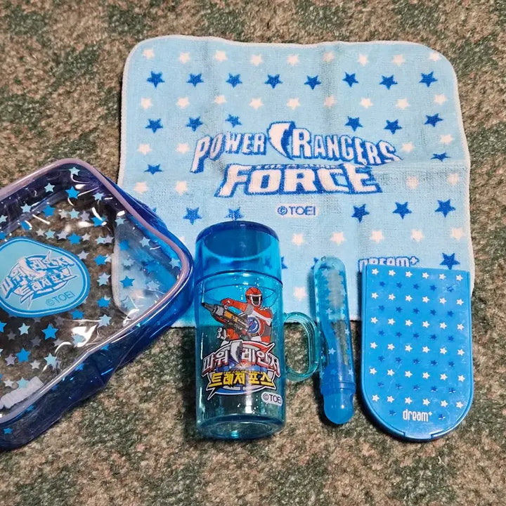 [BUNJANG] Power Rangers Treasure Force Vintage Stationery Bundle / 파워레인저 고전문구 일괄