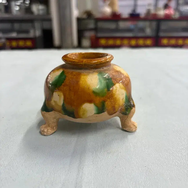 [BUNJANG] Authentic Samche Art Porcelain Vase / 진품 삼체 도자기