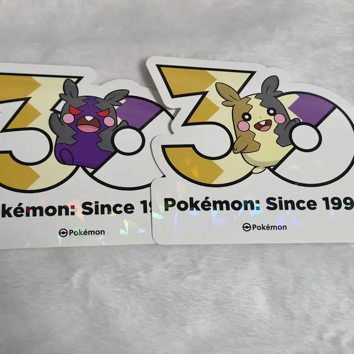 [BUNJANG] Pokemon 30th Anniversary Logo Sticker Morpeko / 포켓몬 30주년 로고 스티커 모르페코 판매합니다.
