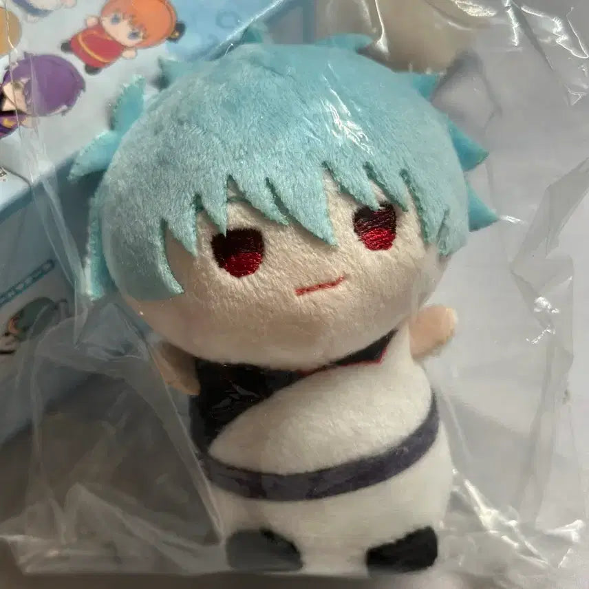 [BUNJANG] Gintama Gintoki MochiMochi Mascot Plush Keychain / 은혼 긴토키 모찌마스 모찌모찌 마스코트 누이 인형 키링