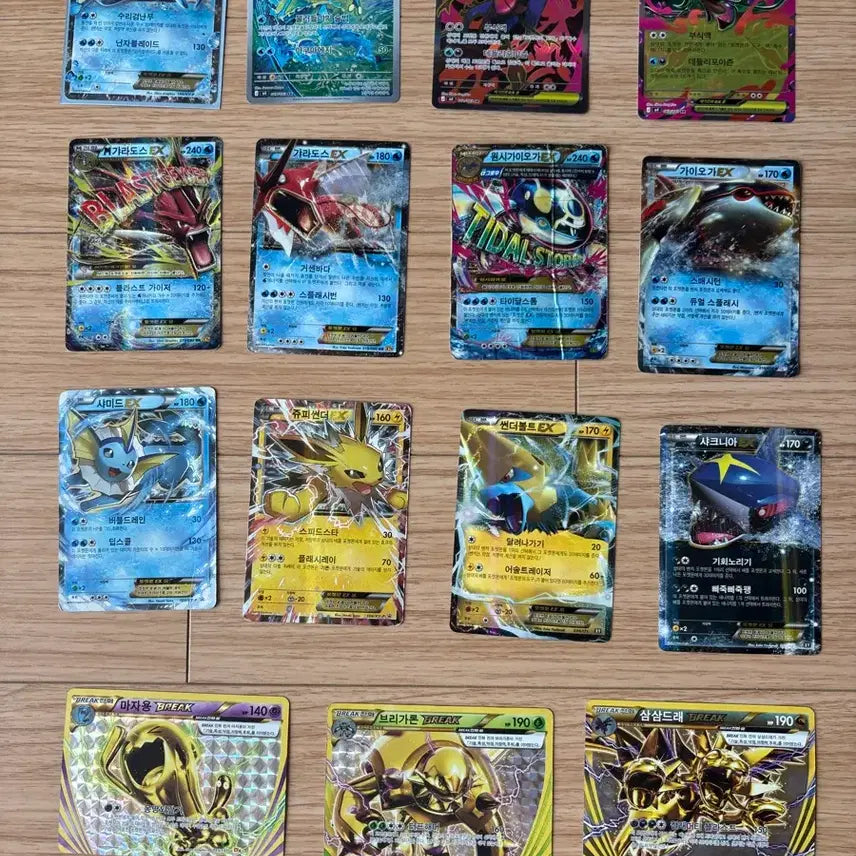 [BUNJANG] Pokemon EX Cards Bundle Set (Individual Purchase Available) / 포켓몬카드 EX 일괄 판매 (개별 구매 가능) 급처