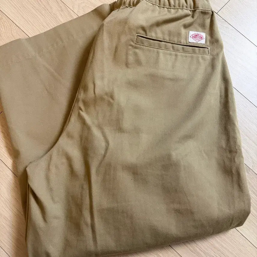 [BUNJANG] DANTON Wide Cotton Twill Cropped Pants / 단톤 와이드 면바지 38