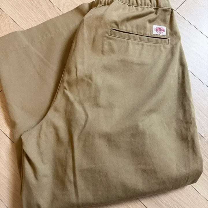 [BUNJANG] DANTON Wide Cotton Twill Cropped Pants / 단톤 와이드 면바지 38