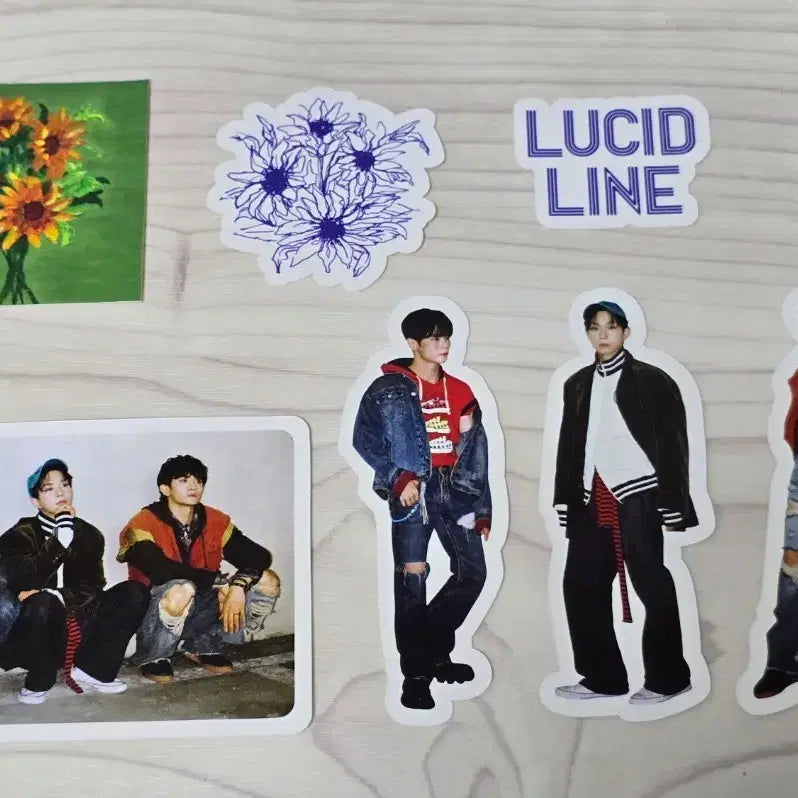 [BUNJANG] Lucy Official Sun Concert MD Sticker Set / 루시 선콘 공식 MD 스티커 (틴케이스X 스티커만O)