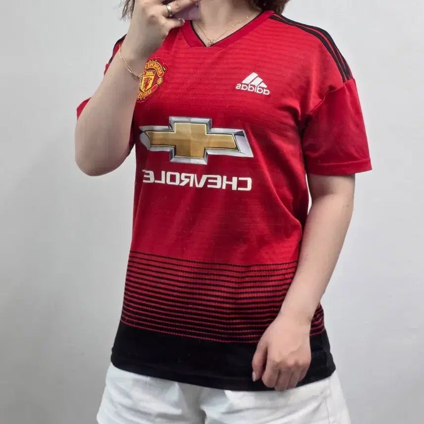 [BUNJANG] Manchester United 18-19 Home Replica Jersey Short Sleeve (Paul Pogba 