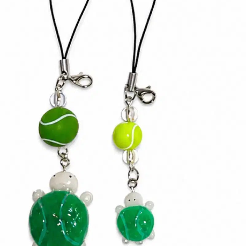 [BUNJANG] Handmade Turtle Tennis Ball Keychain / 테니