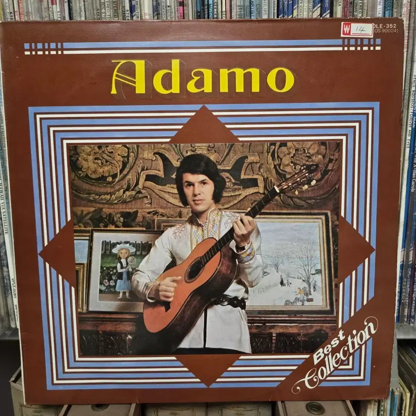 [BUNJANG] Adamo Best Collection LP Vinyl Record / 아다모 베스트 컬렉션 LP판