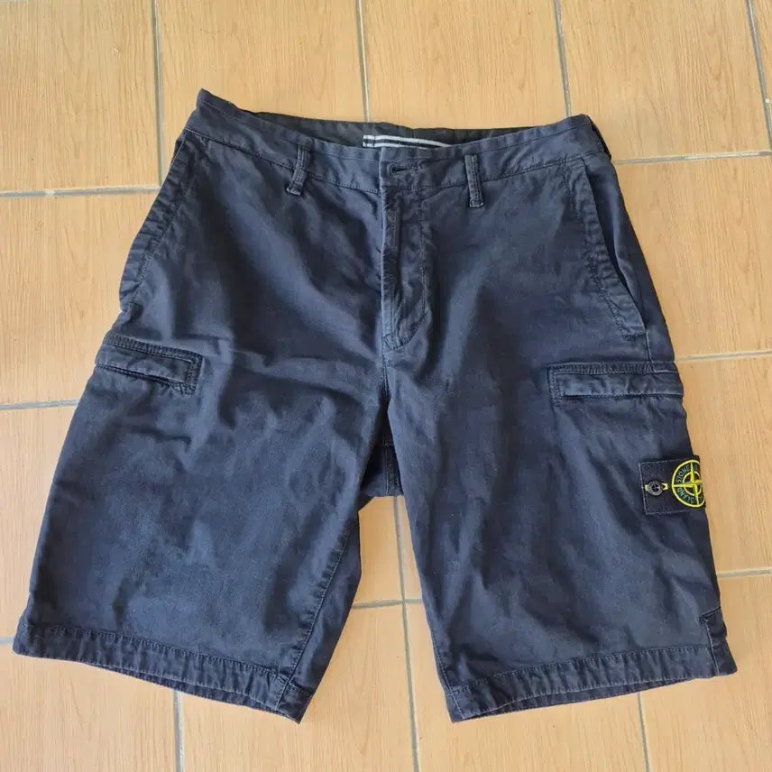 [BUNJANG] Stone Island Cargo Shorts Black / 정품 스톤아일랜드 카고반바지31-32 L 블랙