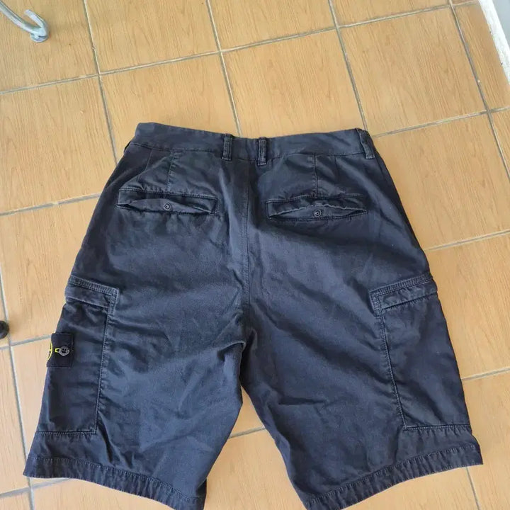 [BUNJANG] Stone Island Cargo Shorts Black / 정품 스톤아일랜드 카고반바지31-32 L 블랙