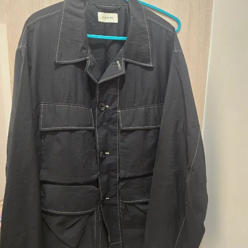 [BUNJANG] Lemaire Light Field Jacket Black / 르메르 라이트필드 자켓 50