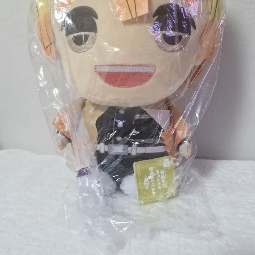 [BUNJANG] Demon Slayer Zenitsu Plush 40cm (Official) / 일본정품 귀멸의 칼날 젠이츠 인형 40cm