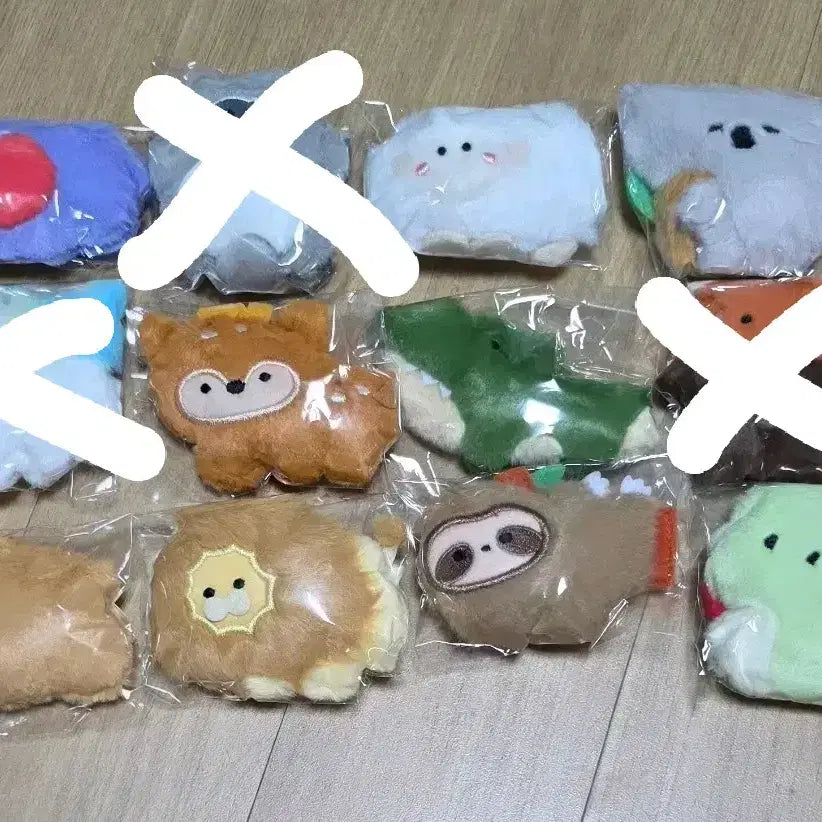 [BUNJANG] Land Animals Magnet Plush Keychain / 육지동물 마그넷 인형 키링