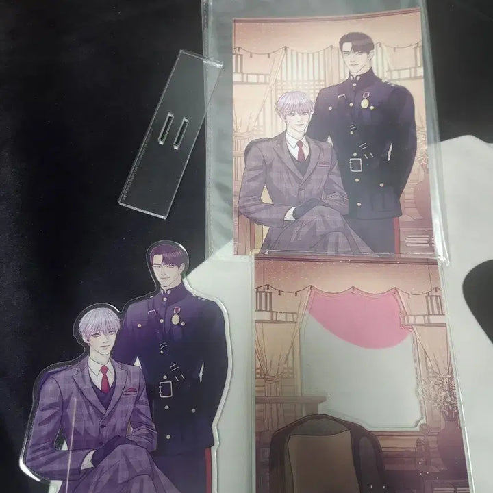 [BUNJANG] Seashell Boys Acrylic Stand Unsealed Set with Photo Cards / 조개소년 아크릴 스탠드 개봉 인화사진 포함 개봉