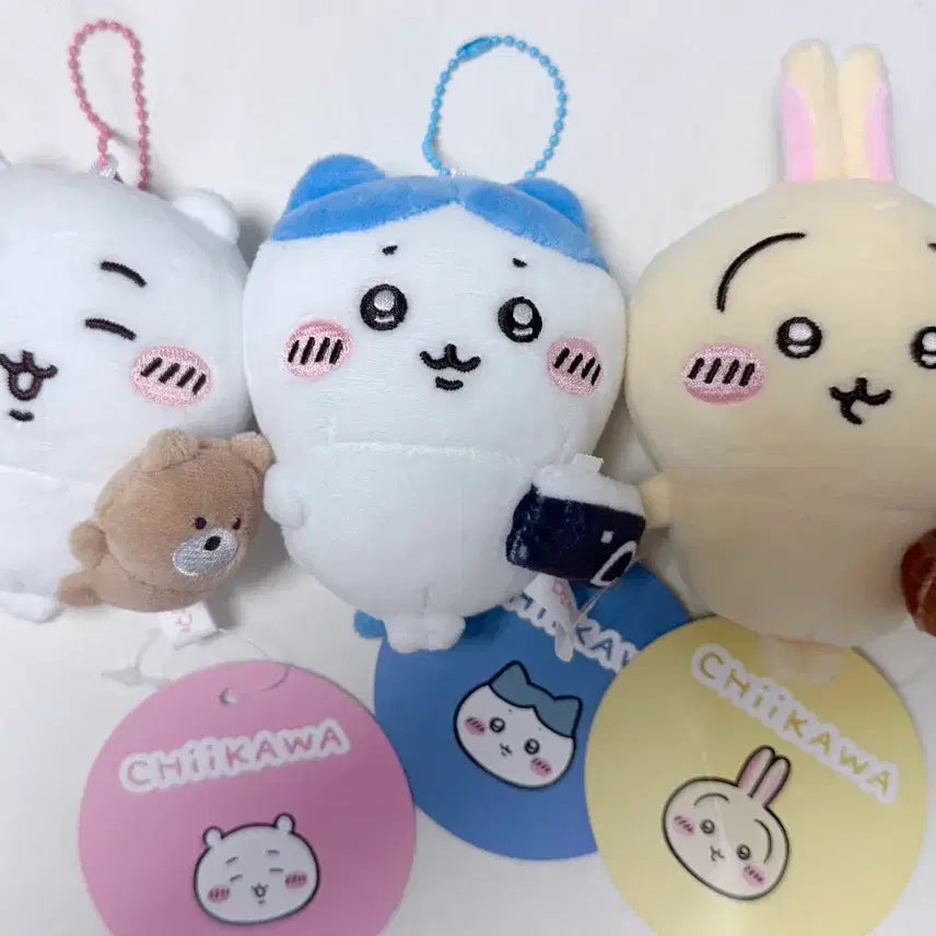 [BUNJANG] Bundle Set: "Chikawa" Stress Ball Hachiware Usagi Mascot Plush / 오늘만 일괄할인)먼작귀 치이카와 스트레스볼 인형 마스코트