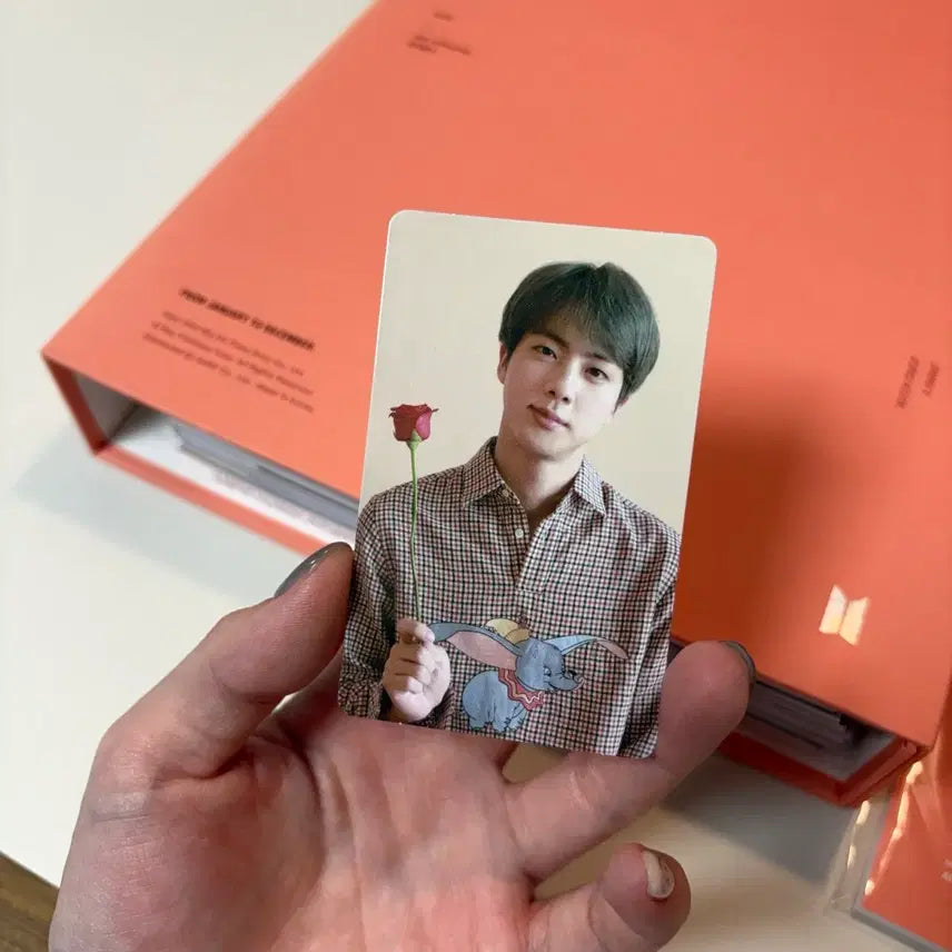 [BUNJANG] BTS Jin 2019 Memories Photobook DVD Photocard / 방탄 bts 2019 메모리즈 포토북 디비디 dvd 석진 진 jin 포카