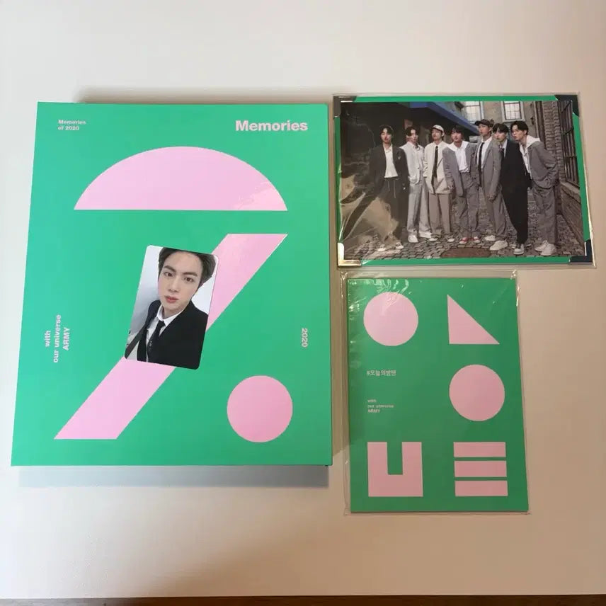 [BUNJANG] BTS 2020 Memories Jin Photocard / 방탄 bts 2020 메모리즈 포토북 디비디 dvd 석진 진 jin 포카