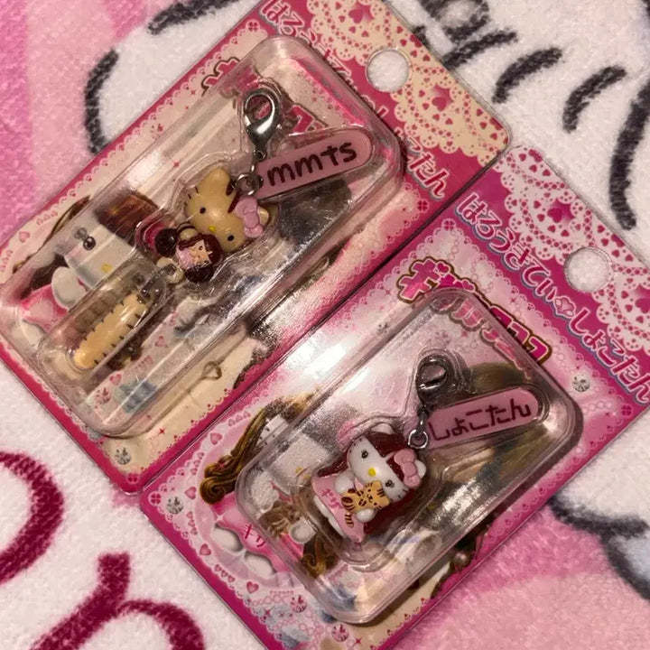 [BUNJANG] Shokotan x Hello Kitty Strap Box Set / 일주일3만원할인) 쇼코땅키티 스트랩 박스형 세트