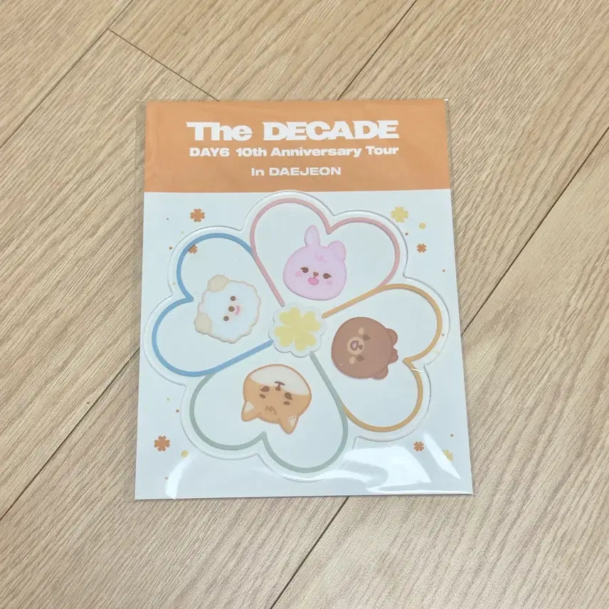[BUNJANG] DAY6 Daynimalz T-Coaster (Sealed) / 데이식스 데니멀즈 티코스터 (미개봉)
