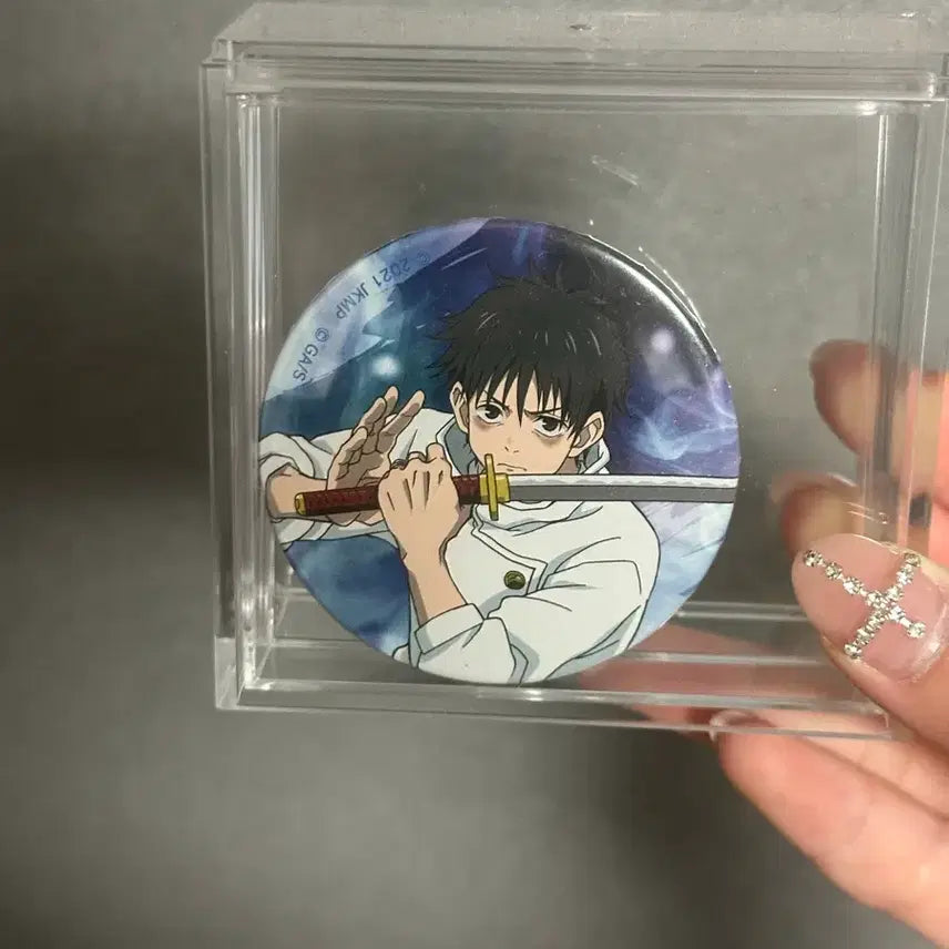 [BUNJANG] Yuta Okkotsu Jujutsu Kaisen 0 Can Badge / 옷코츠유타 유타캔뱃지 주술회전 0