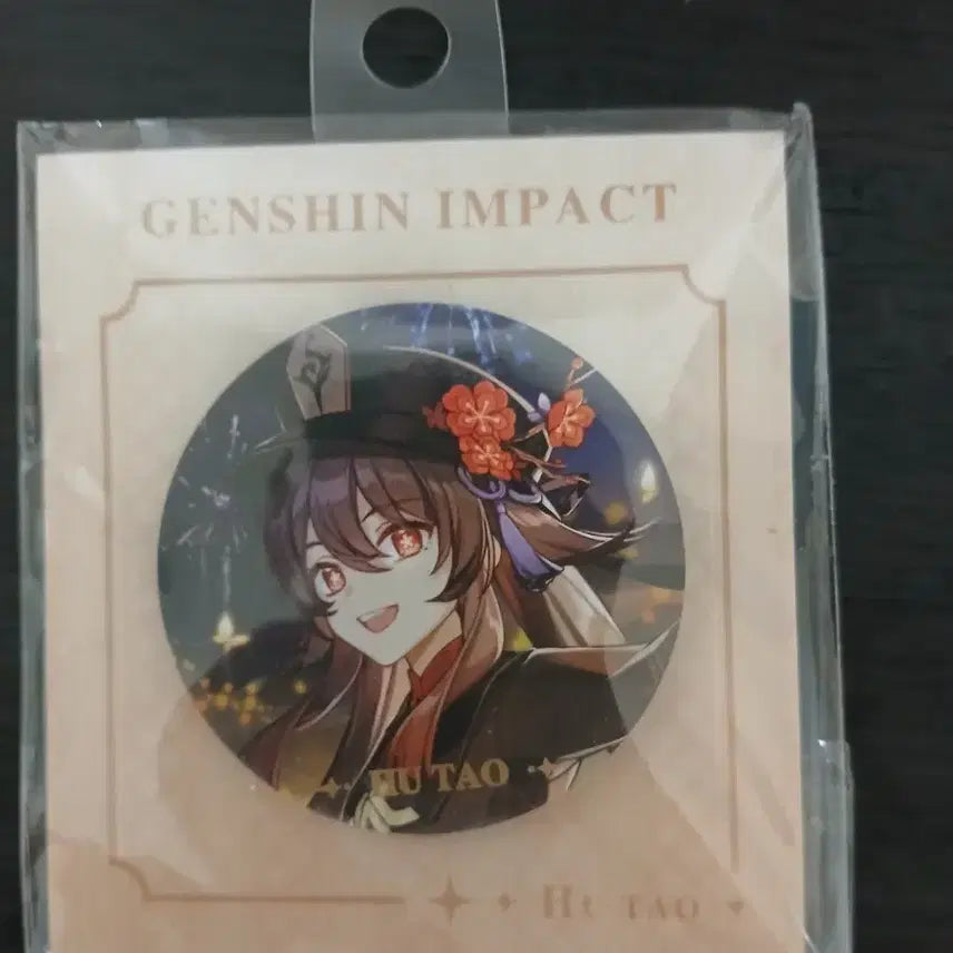 [BUNJANG] Genshin Impact Hu Tao Can Badge / 원신 호두 캔뱃지