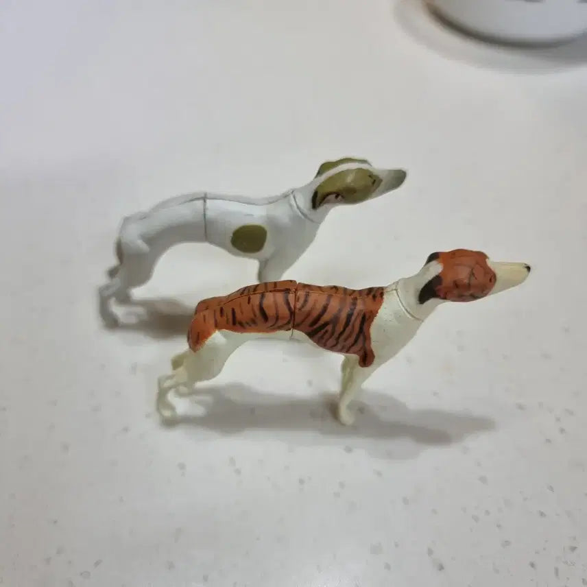 [BUNJANG] Kaiyodo Furuta Choco Egg Whippet Dog Figures (2 Types) / 카이요도 후루타 초코에그 위펫 위핏 휘펫 휘핏 피규어 강아지 피규어 2종