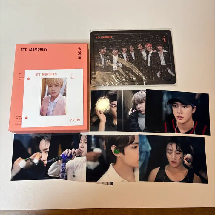 [BUNJANG] BTS 2019 Memories Blu-ray Jin Photocard POB / 방탄 bts 2019 메모리즈 블루레이 블레 석진 진 jin 포카 특전