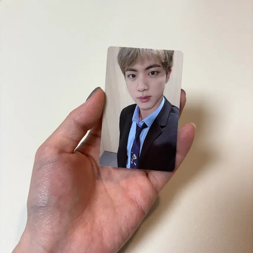 [BUNJANG] BTS 2019 Memories Blu-ray Jin Photocard POB / 방탄 bts 2019 메모리즈 블루레이 블레 석진 진 jin 포카 특전