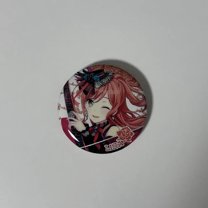[BUNJANG] BanG Dream! 10th Anniversary Can Badge Roselia Risa Imai / 뱅드림 10주년 캔뱃지 로젤리아 이마이 리사
