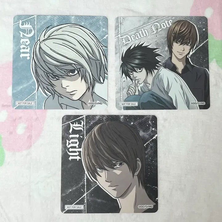 [BUNJANG] Death Note Collaboration Cafe Coaster Bundle Set / 데스노트 콜라보 카페 코스터 일괄