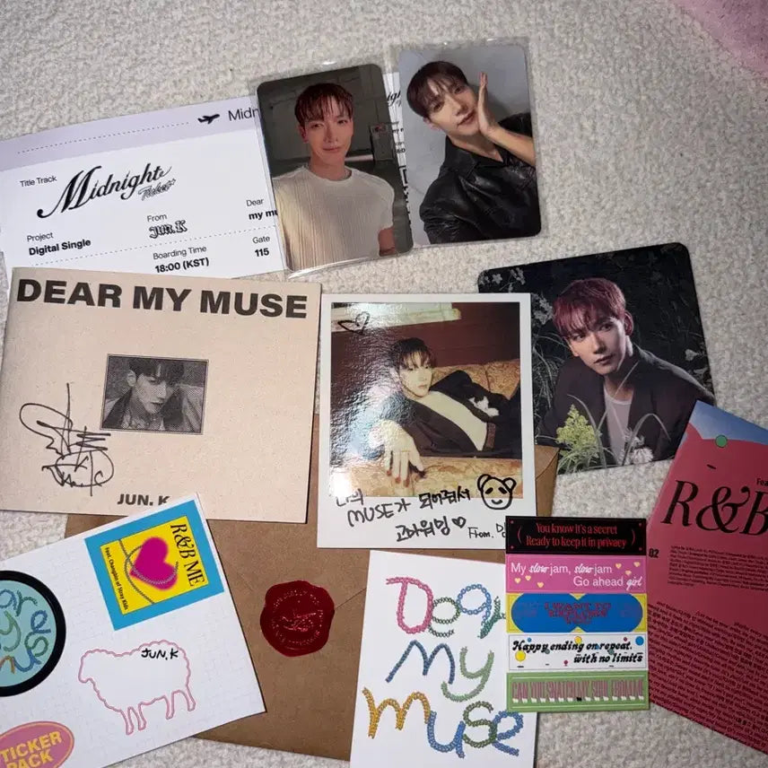 [BUNJANG] 2PM Jun. K Signed Album &amp; Concert Photocard / JUN. K 2PM 준케이 투피엠 싸인 앨범