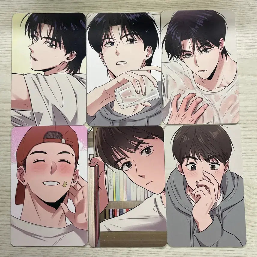 [BUNJANG] Bomtoon Dojinwoo Lee Daehan 1995 Youth Report Collection Photocard Bundle Set / (일괄) 1995 청춘 레포트 컬렉션 포카 포토카드 도진우 이대한 봄툰