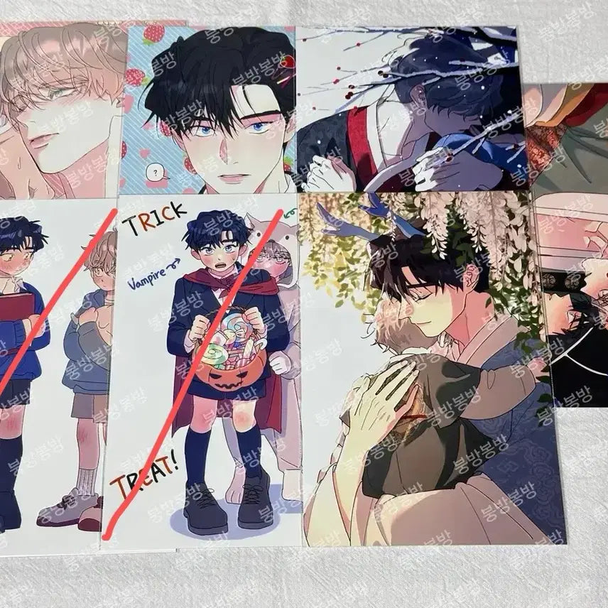 [BUNJANG] No Root Tree HeeSeo TaeKyung Photo Booth Bundle Set / [일괄] 뿌리없는나무 뿌없나 프박 희서 태경
